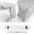 サンワサプライ 抜け止めシャッタータップ 雷ガード 7個口 3m TAP-F37SH-3SR 写真8