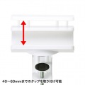 電源タップ、周辺機器用デスククランプ式回転型ホルダー 写真8