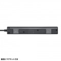 節電タップ(2P･4個口･2m･ブラック) 写真8