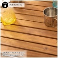 ロールトップハイテーブル L 写真8