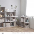 Fizz(フィズ)シェルフ(ロータイプ90cm幅) ホワイト 写真8