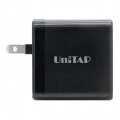 プリンストン UniTAP 急速充電器 PD65W Type-Cケーブル付き給電アダプター 2ポート USB-A USB-C GaN 窒化ガリウム 折りたたみ式プラグ PPS-PD65AG 写真8