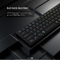 Barocco Mistel AirOne Pro 超薄型 キーボード 日本語JIS配列 ML-MD68PRO-J-CL/BK 写真8