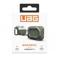 URBAN ARMOR GEAR UAG製 AIRPODS PRO(第3世代)用 MONARCH ケース オリーブ/シルバー UAG-APPRO3-P-OL/SV 写真8