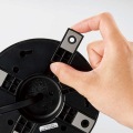 タワー型タップ/8個口/雷サージ付/ホコリ防止シャッター付/固定可能/5ポート合計出力4.8A/2.0m/ブラック 写真9
