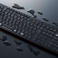 キーボード Bluetooth 静音 抗菌 ブラック 写真9