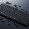 キーボード ワイヤレス 静音 抗菌 ブラック 写真9