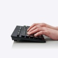 キーボード 無線 ワイヤレス Bluetooth 洗える(IPX5) メンブレン テンキー付き マルチペアリング(3台) 高耐久設計 抗菌 ブラック 写真9