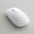 マウス/Bluetooth/4ボタン/薄型/充電式/3台接続可能/ホワイト 写真9