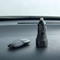 シガーチャージャー/抜け防止/27W/Type-C×1/USB-A×1/ブラック 写真9