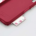 Xperia Ace III ソフトレザーケース 薄型 磁石付き フラワーズ 写真9