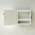 壁掛けポスト 鍵付き ひねりタイプ錠 スリット窓付き ステンレス 上蓋付き 錆びにくい 【Casto(カスト)】(グレージュ) 写真9