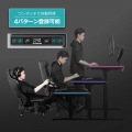 電動スーパーゲーミングデスク(脚部のみ 天板別売り) 写真9