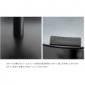サイドテーブル 大理石柄 高さ53.5 ST-019D ブラック 宮武製作所 | テーブル 机 高級感 スチール リビング 写真9