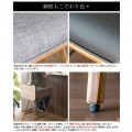 バーチェア カウンター 合成皮革 高さ83 KNC-J010 ブラウン 宮武製作所 ｜ 椅子 チェア 昇降 回転座面 脚置き 写真9