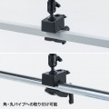9.7?13インチ対応iPad・タブレット用支柱取付けアーム 写真9
