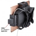 厚さ30mm対応iPad・タブレット用鍵付きVESA取付けホルダー 写真9