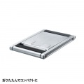 タブレット・スマートフォン用薄型アルミスタンド(角度・高さ調整タイプ) 写真9