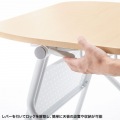 フォールディングデスク(W730xD500) 写真9