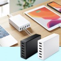 USB充電器(6ポート・合計12A・ホワイト) 写真9