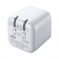 USB PD対応キューブ型AC充電器(PD20W) 写真9