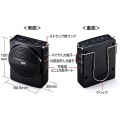 ハンズフリー拡声器スピーカー 写真9