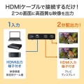 4K/60Hz・HDR対応HDMI分配器(2分配) 写真9