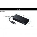 USB3.1-HDMIディスプレイアダプタ(4K対応・ 2出力・LAN-ポート付き) 写真9