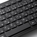 スリムキーボード(ブラック) 写真9