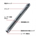 照射形状可変グリーンレーザーポインター 写真9