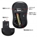BluetoothブルーLEDマウス 写真9