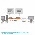 USB Type C-HDMI変換アダプタ(8K/60Hz/HDR対応) 写真9