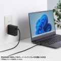 USB Type-Cシリコンメッシュケーブル(PD60W・2m・ホワイト) 写真9
