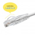カテゴリ6LANケーブル(スリム、やわらか、ツメ折れ防止コネクタ) 写真9