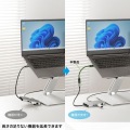 USB5Gbps Type-C延長ケーブル(PD100W・0.1m) 写真9