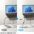 USB5Gbps Type-C延長ケーブル(L型・PD100W・0.1m) 写真9
