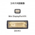 ミニDisplayPort-DVI変換ケーブル 2m 写真9