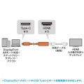 USB Type C-HDMI変換アダプタ(8K/60Hz/HDR) 写真9