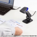 2次元バーコードリーダー(スタンド付き・QRコード対応) 写真9