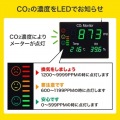 CO2二酸化炭素パネルモニター 写真9