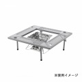 ロゴス 薪を立てる新発想 the ピラミッドTAKIBI タキビ M | 焚き火台 コンパクト 五徳 アタッチメント キャンプ用品 アウトドア用品 焚火台 焚火 写真9